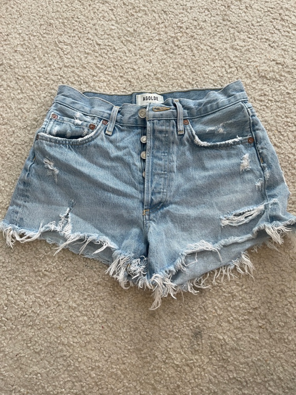 Agolde Parker shorts size 24
